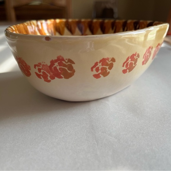 Italica ARS Hand painted Italian made heart accent dish EUC - Picture 5 of 13